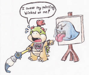 Bowser Jr's Magic Paint Brush