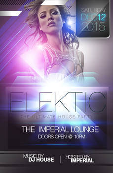 Electik Party Flyer