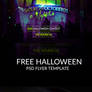 Free Halloween PSD Flyer Template