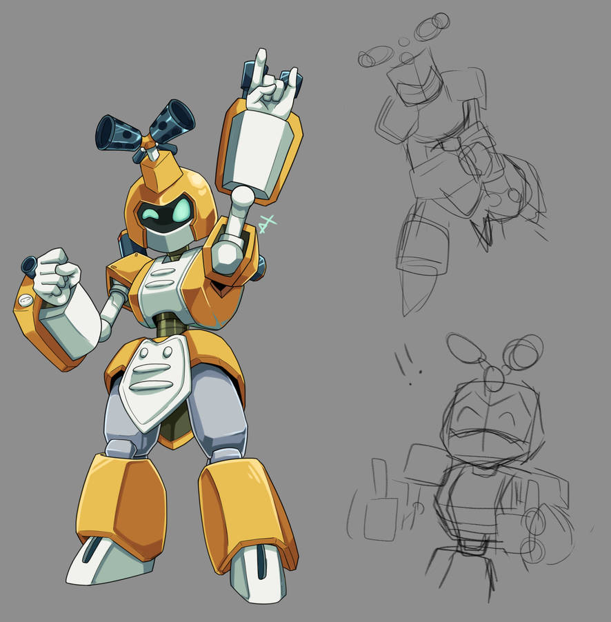 Robot Desaign by AlDraw00 on DeviantArt