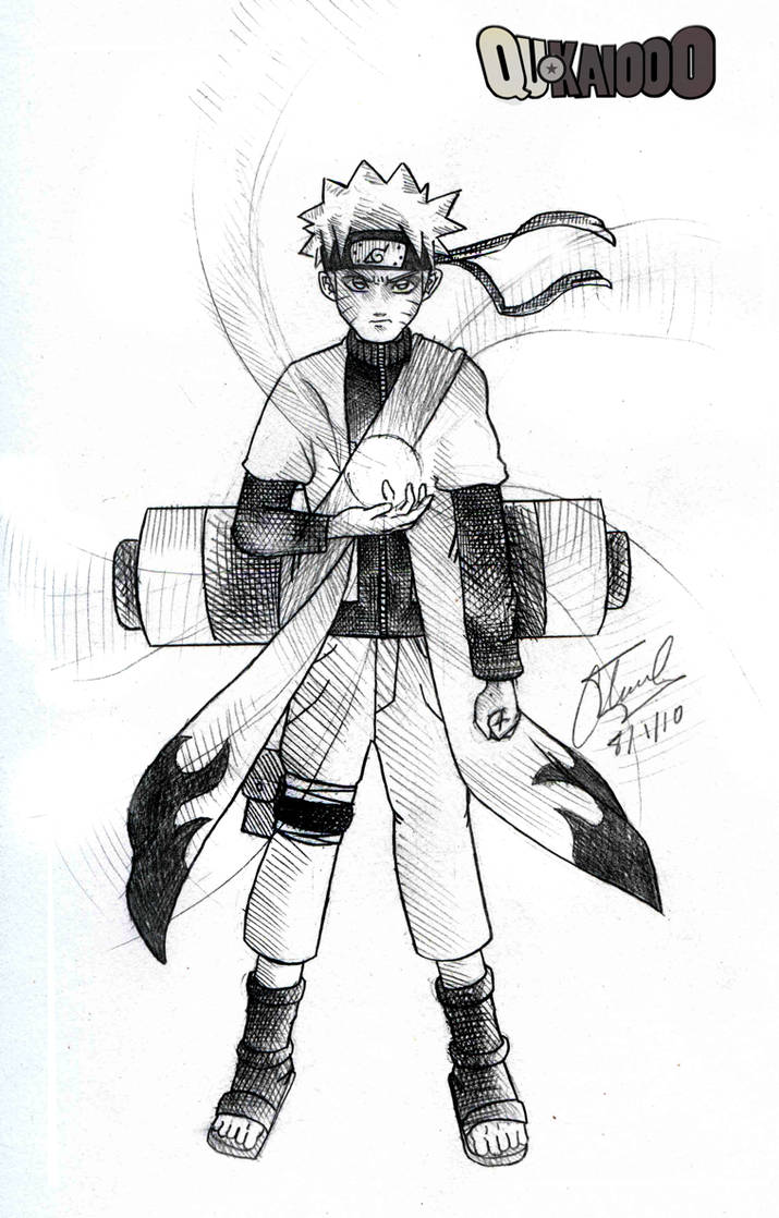 Naruto Sage Mode Pencil by qukai415 on DeviantArt