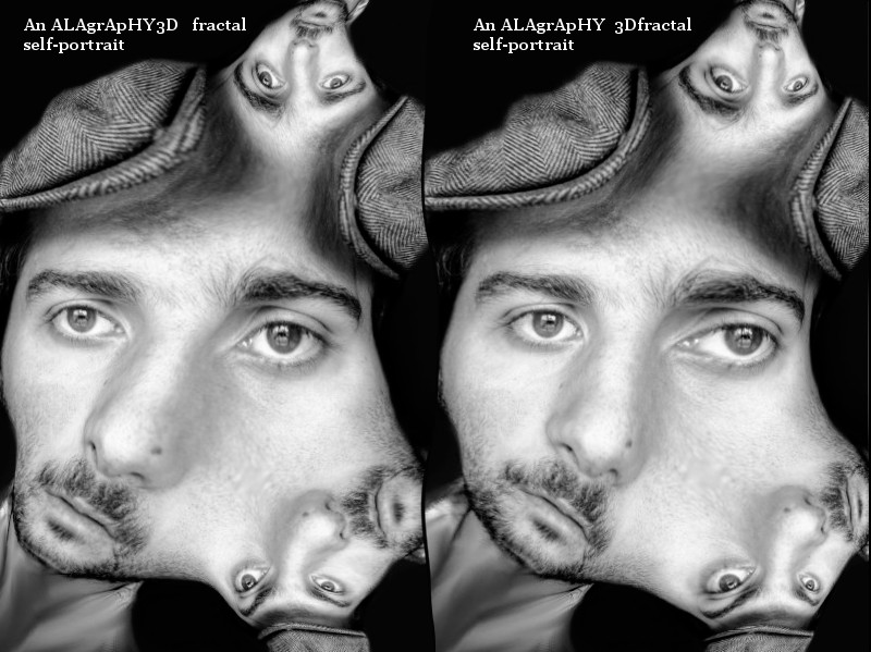 3D Fractal Self-Portrait by alahay