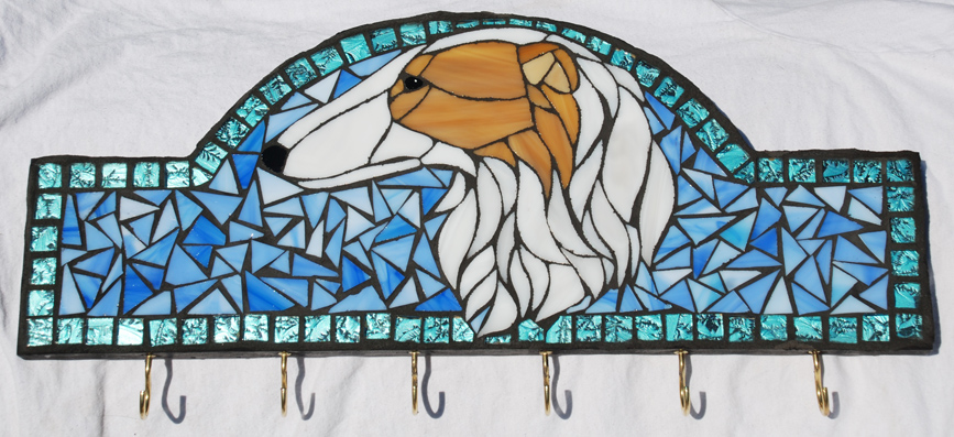 Borzoi mosaic