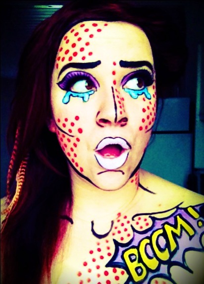 Pop Art - Cartoon Make Up