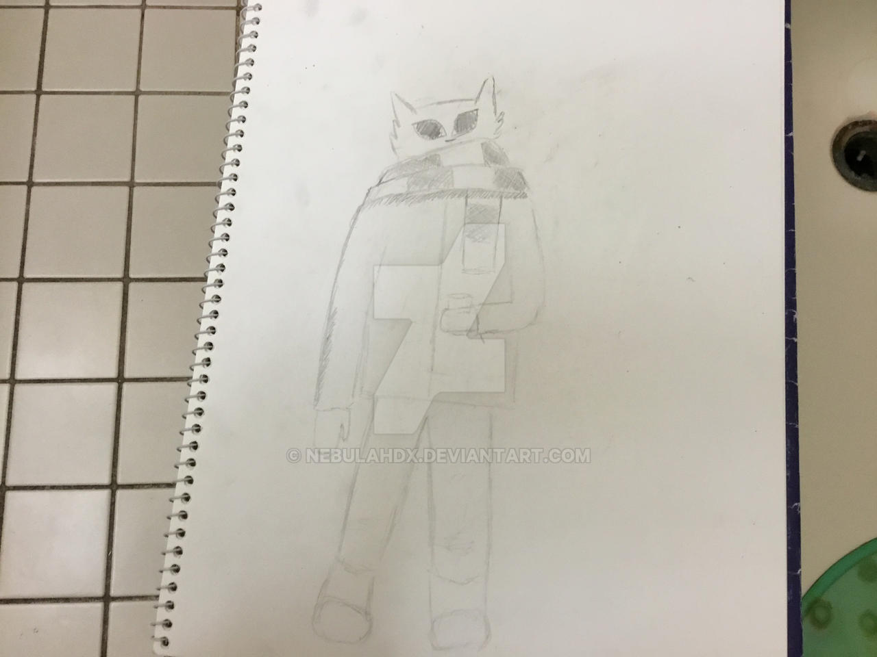 Human-cat hybrid by nebulaHDx on DeviantArt