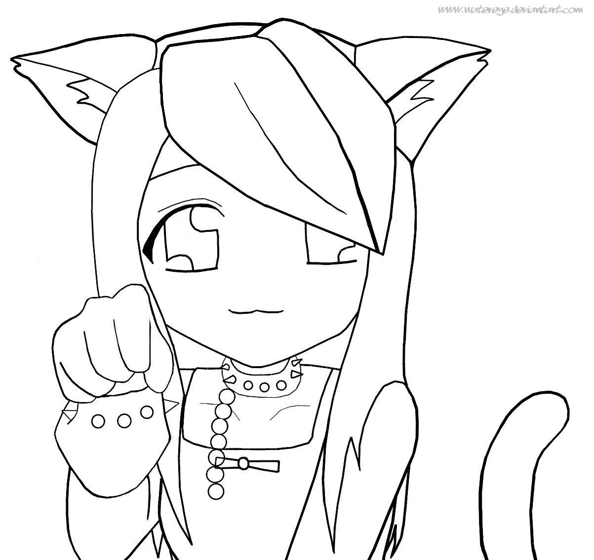 Drawing Anime Neko Girl Step By Step, Drawing Anime Neko An…