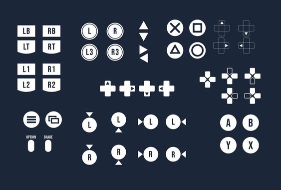 Button Icons R Button Controller Controller botton icons in 450 icons pack by SunGraphica on DeviantArt