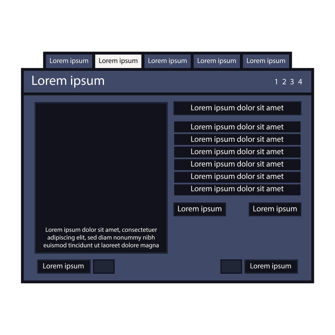 Flat Game user interface asset pack by SunGraphica on DeviantArt