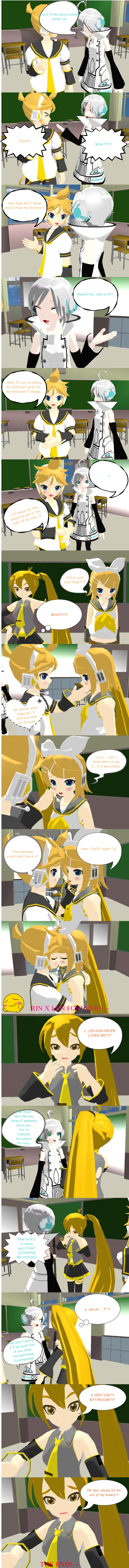 A Short MMD Comic - Len's Favorite Part 2