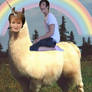 Danisnotonfire Riding a Deliallamacorn