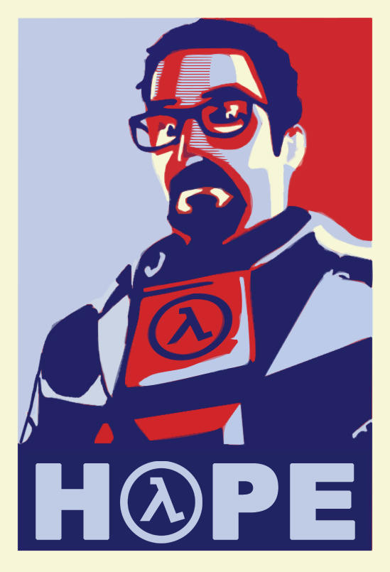Freeman Hope Freeman - Hope Poster by EspionageDB7 on DeviantArt