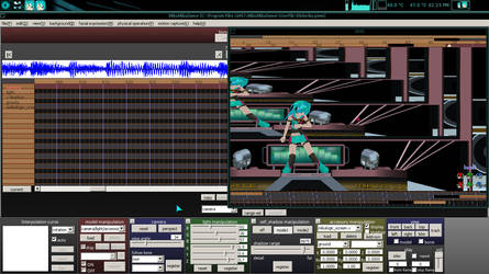 MMD screenshot on linux