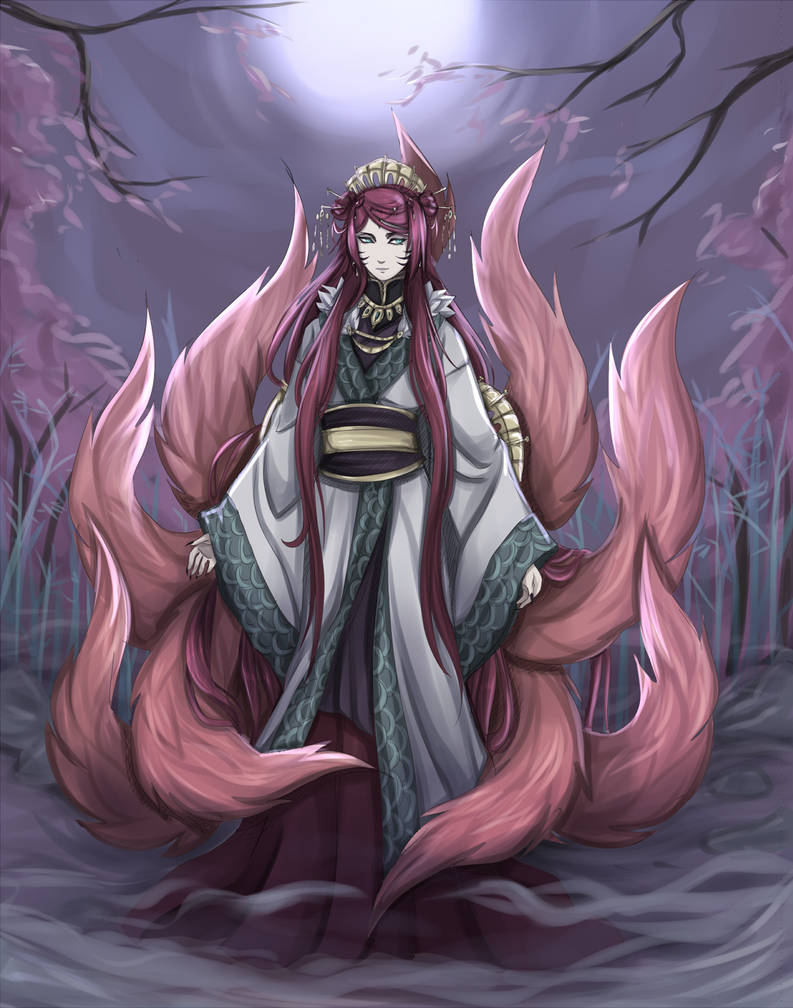 Night Of The Kitsune By FireEagleSpirit On DeviantArt night-of-the-kitsune-by-fireeaglespirit-on-deviantart