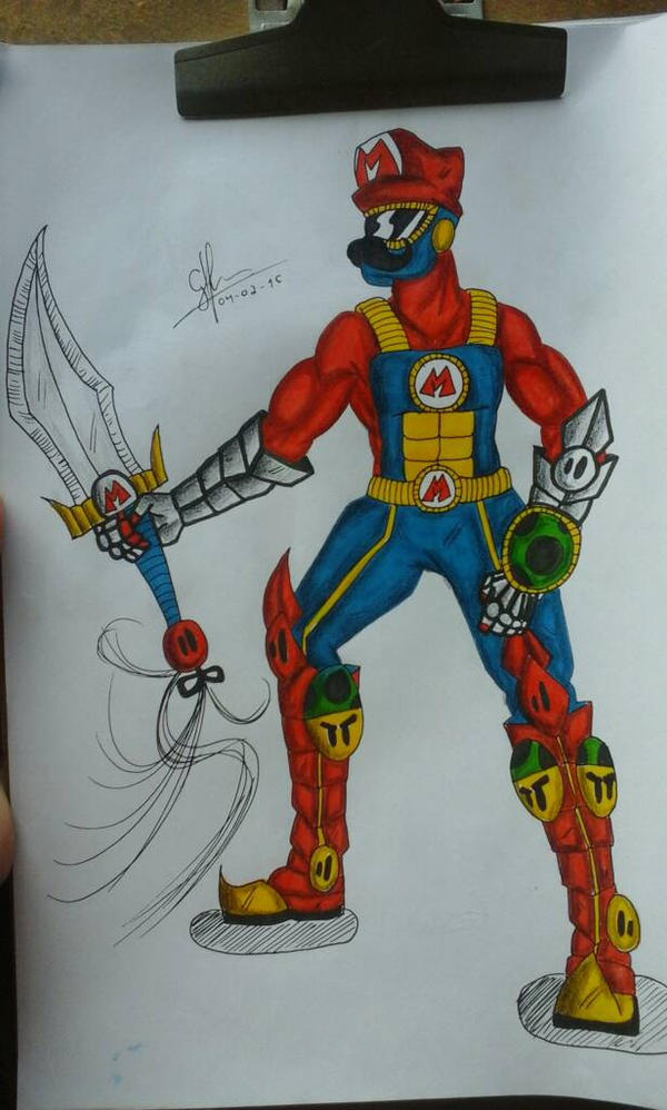 Super Mario Power Ranger by LactoVacilo on DeviantArt
