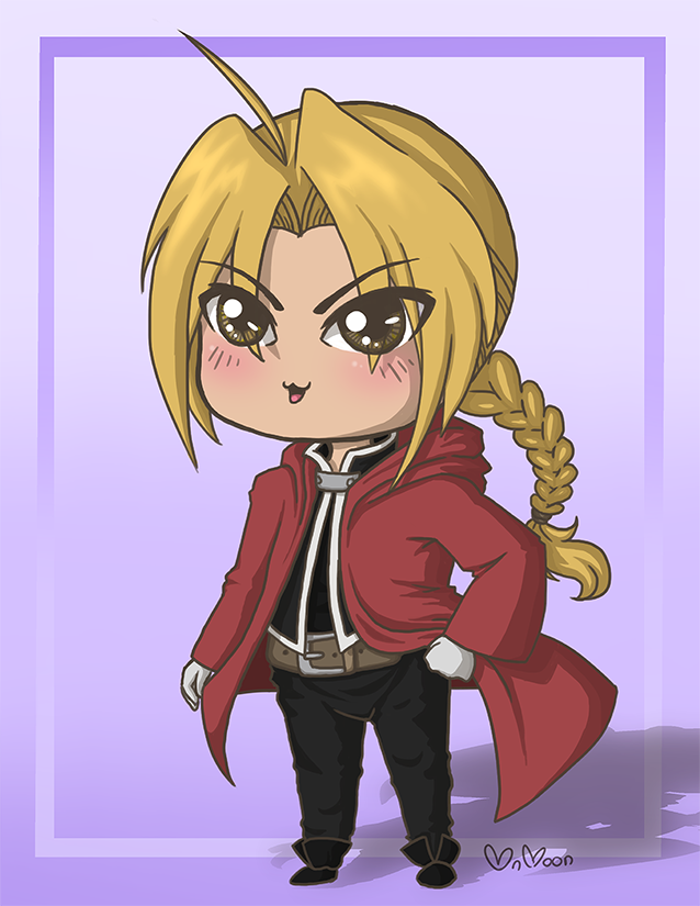 Chibi Edward Elric from Full Metal Alchemist