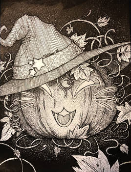 Inktober Pumpkitty