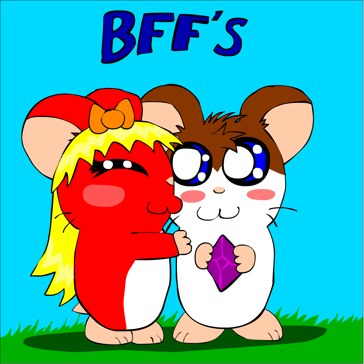 Hugina and Adriel - BFF's