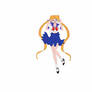 Sailor Moon Anime Style: Usagi School Uniform