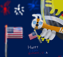 Mothra's 4th of July - 250th Bday of USA