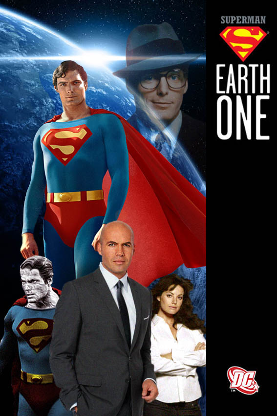 Superman earth one poster