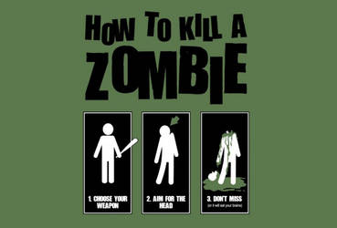 how to kill a zombie