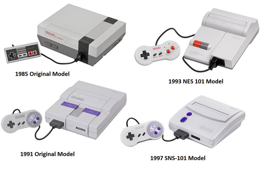NES SNES Models by MikeMorris1988 on DeviantArt