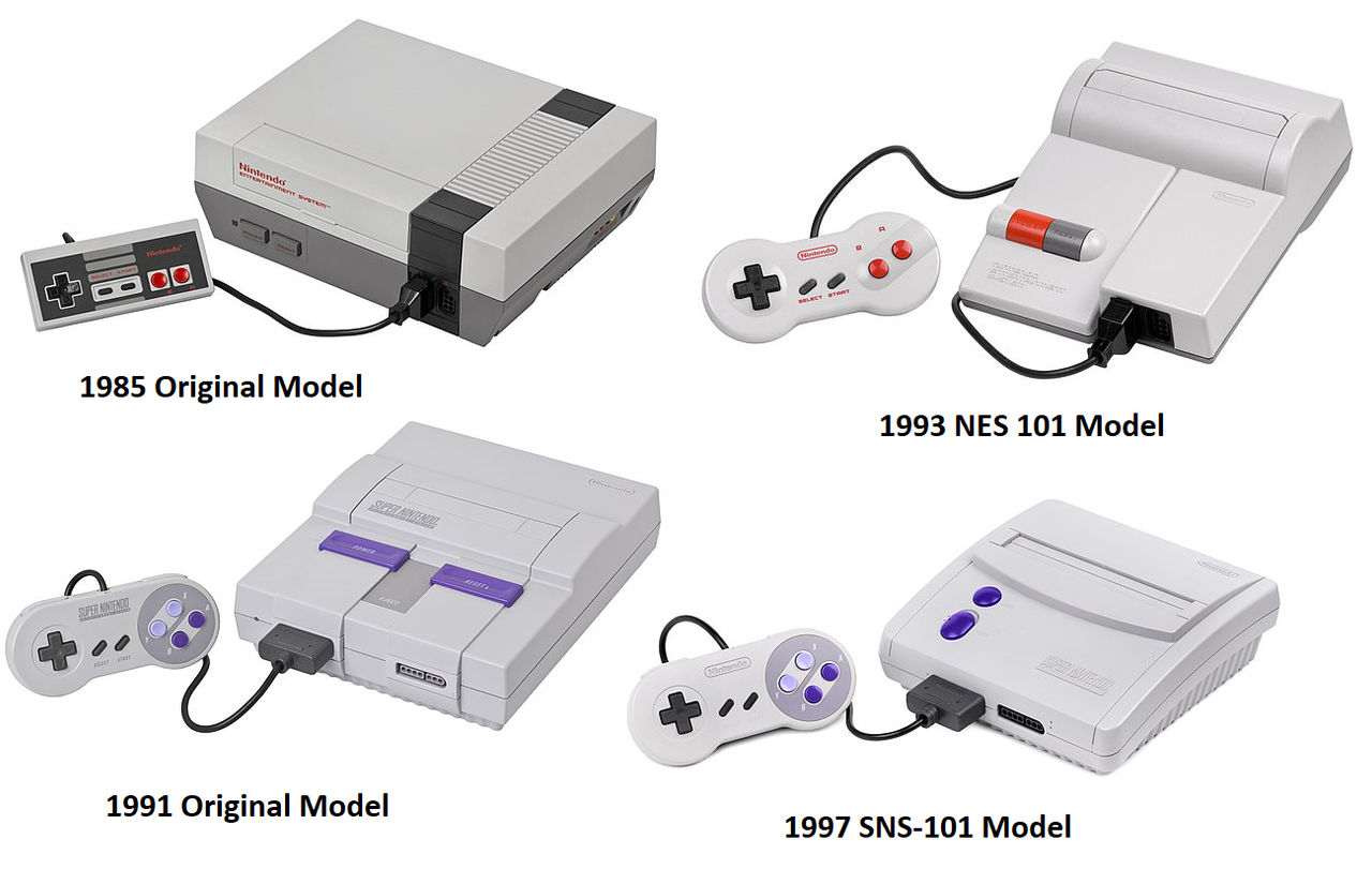 Snes Console Rear View NES SNES Models by MikeMorris1988 on DeviantArt