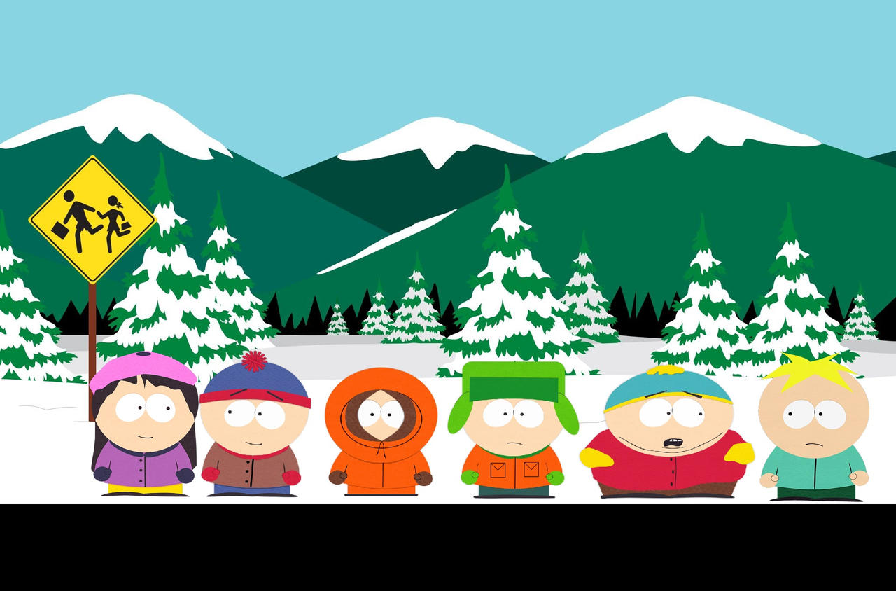 South Park Bus Stop (2) by MikeMorris1988 on DeviantArt