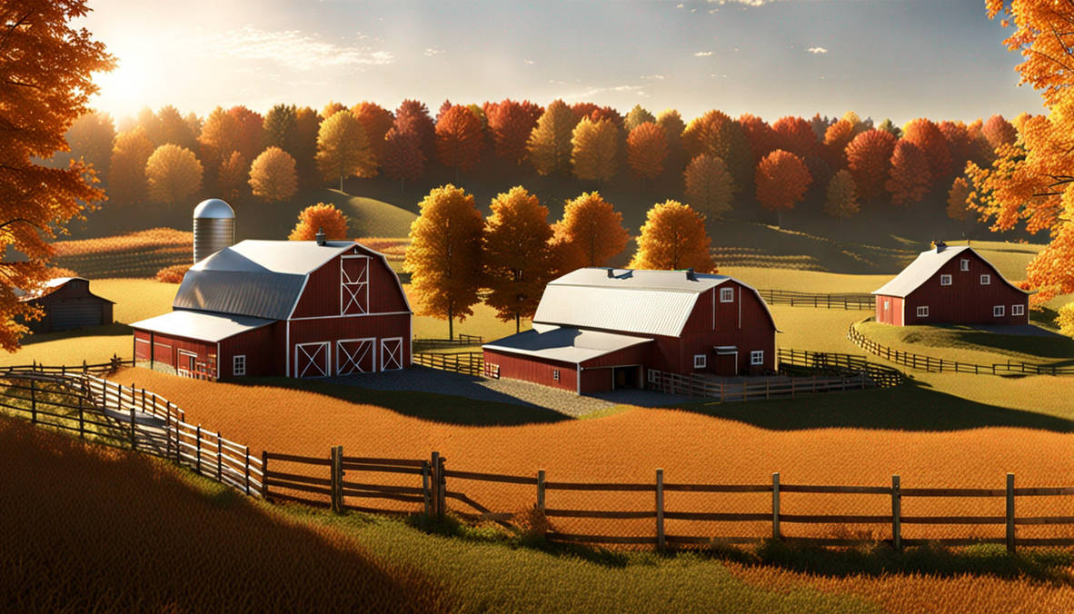 Autumn Farm by MikeMorris1988 on DeviantArt