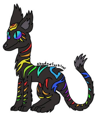 Rainbow cat adopt (Open)