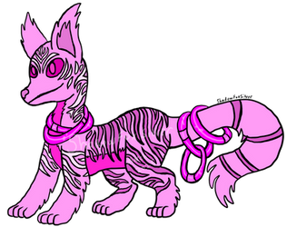 Pink Tiger Cat adopt (Open)