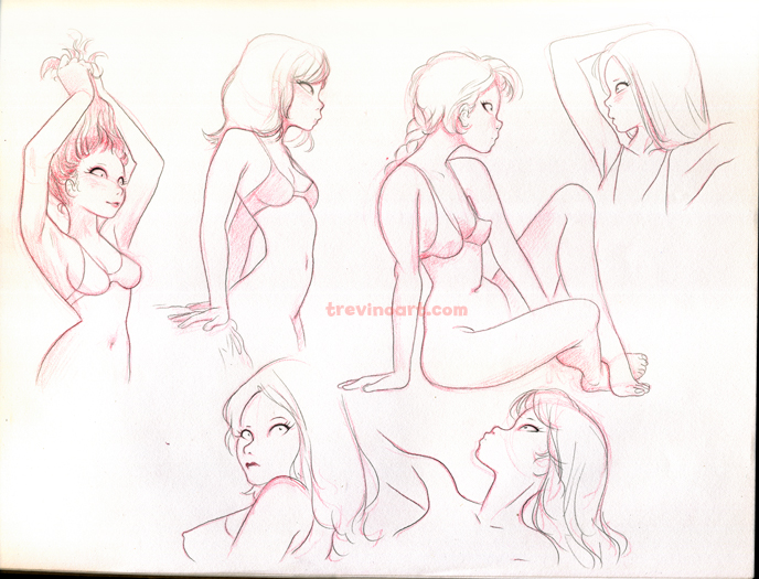 Girls Sketches