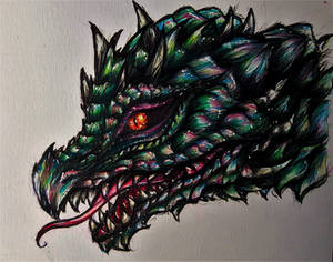 ~ Spiky Green's Portrait ~