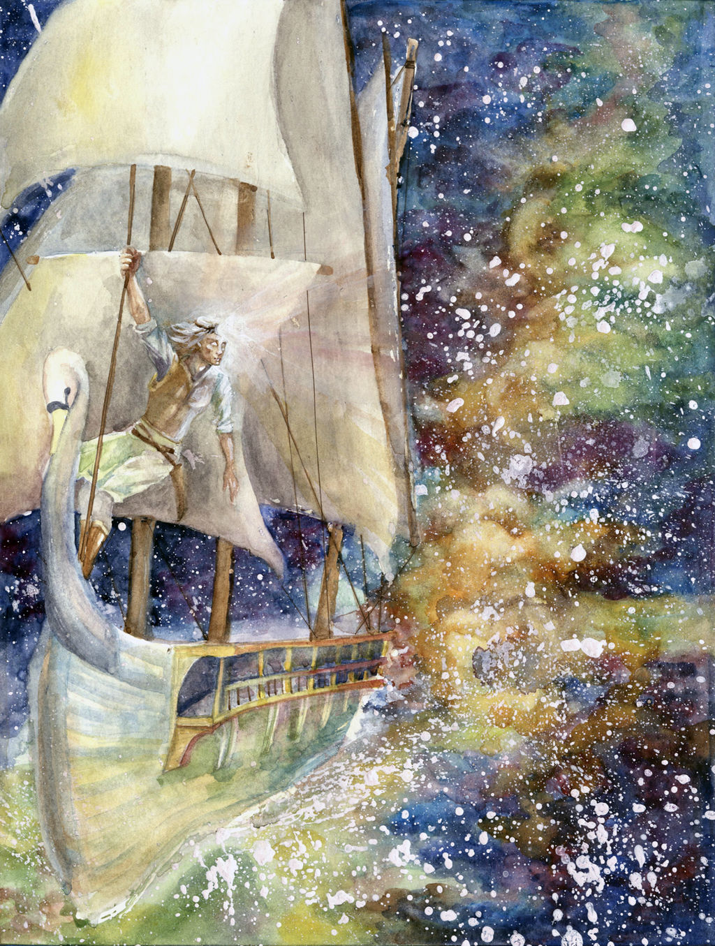 Voyage of the Vingilot by Mellaril on DeviantArt