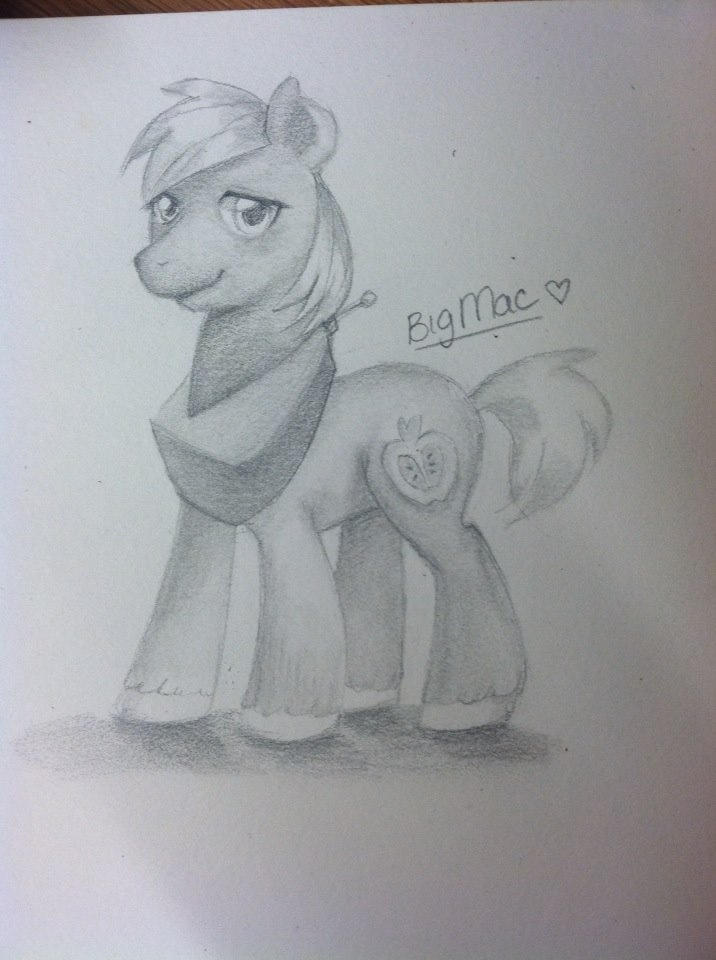 Big Mac Sketch by katurkeyg on DeviantArt