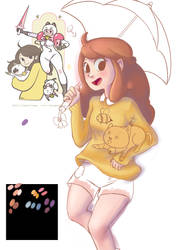 Bee and Puppycat WIP