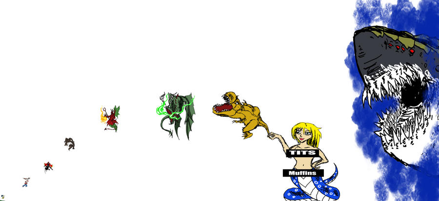 The Food Chain, Shark Week by RenDragonClaw on DeviantArt