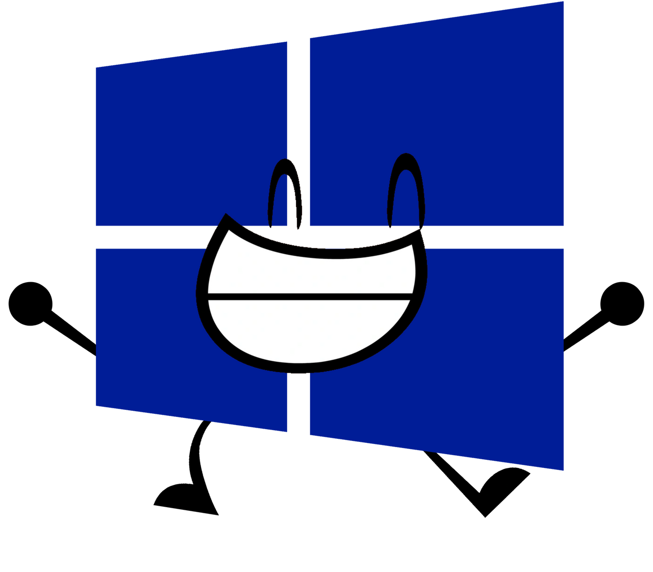 Bfdi Server (BFDI) Windows Server 2016 doing the Tiki Pose by SextoThePowerPointer ...