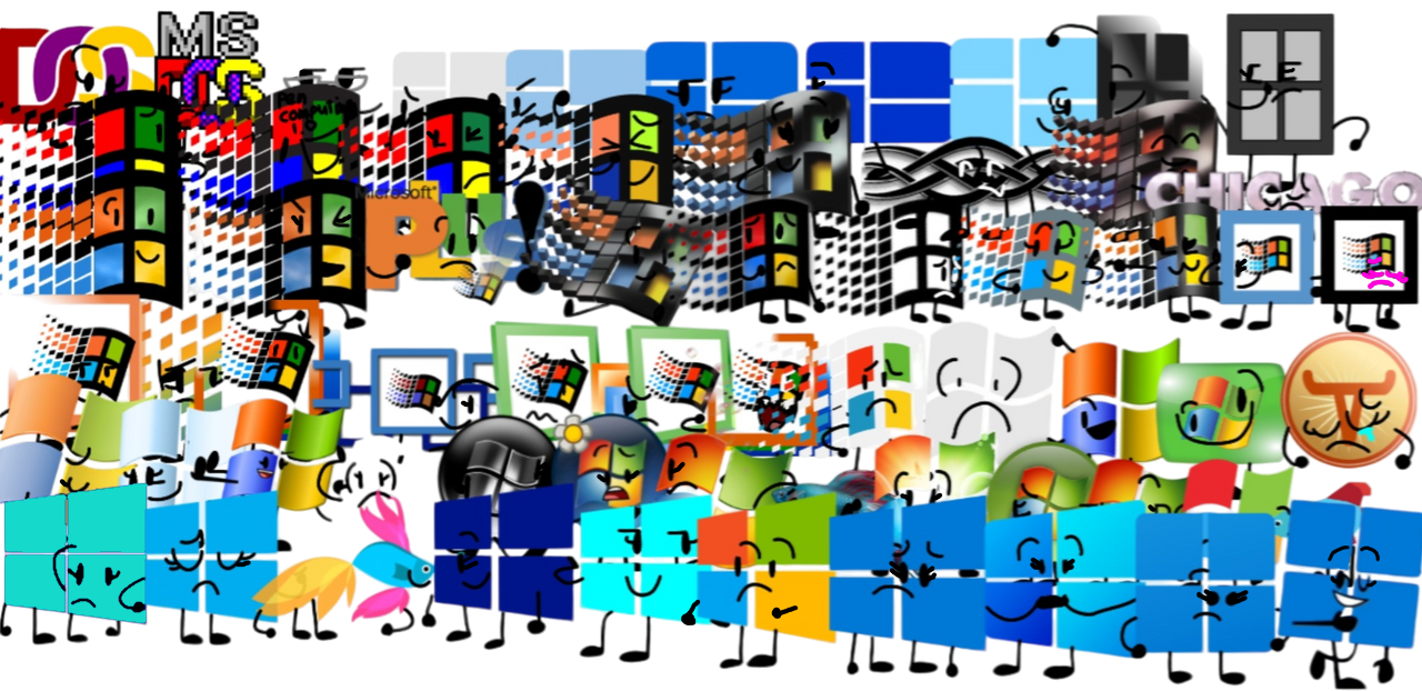 GlossyStudio's Windows Characters with my genders. by ...