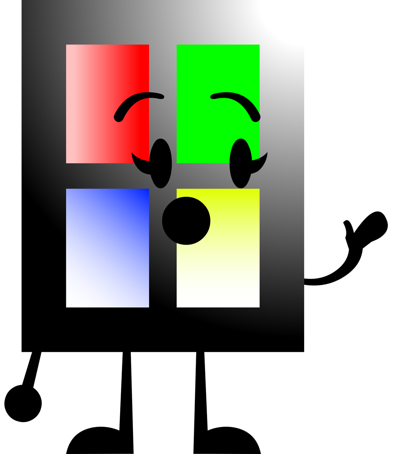 (BFDI) Windows 3.01 Pose by SextoThePowerPointer on DeviantArt