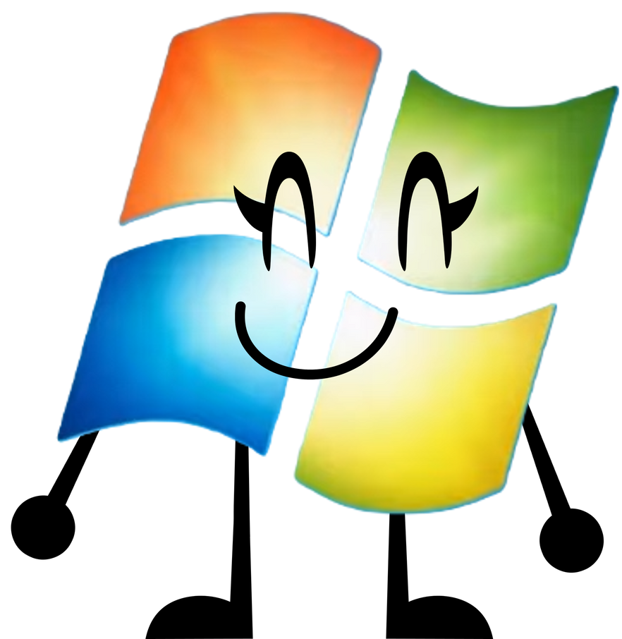 Windows Xp Bfdia (BFDI) Windows 7 Pose by SextoThePowerPointer on DeviantArt