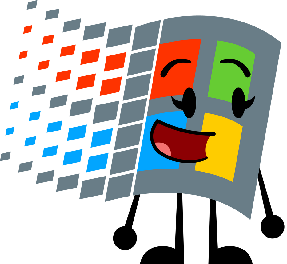 Bfdi Server (BFDI) Windows Memphis Pose by SextoThePowerPointer on DeviantArt