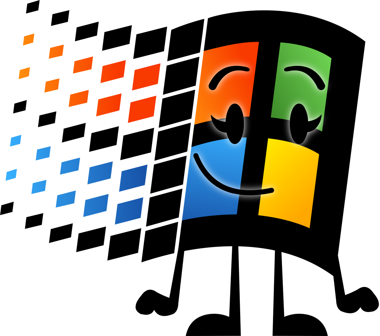 Windows Xp Bfdia (BFDI) Windows 97 Pose by SextoThePowerPointer on DeviantArt