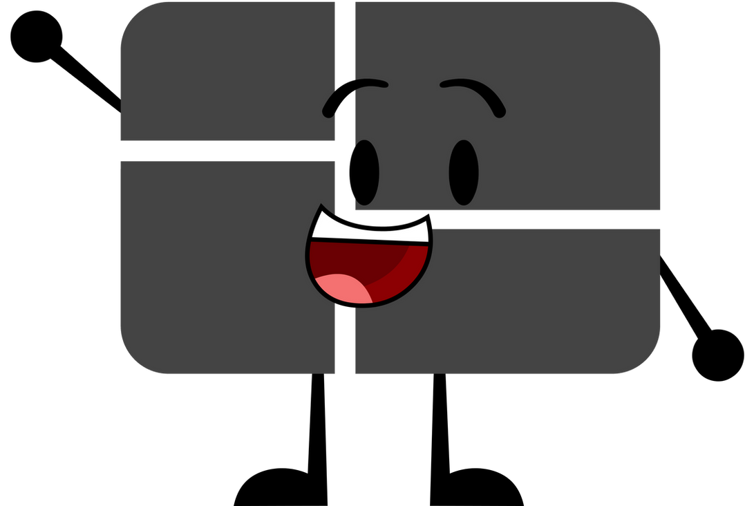 Windows Bfd (BFDI) Windows 1.0 DR4 Pose by SextoThePowerPointer on DeviantArt