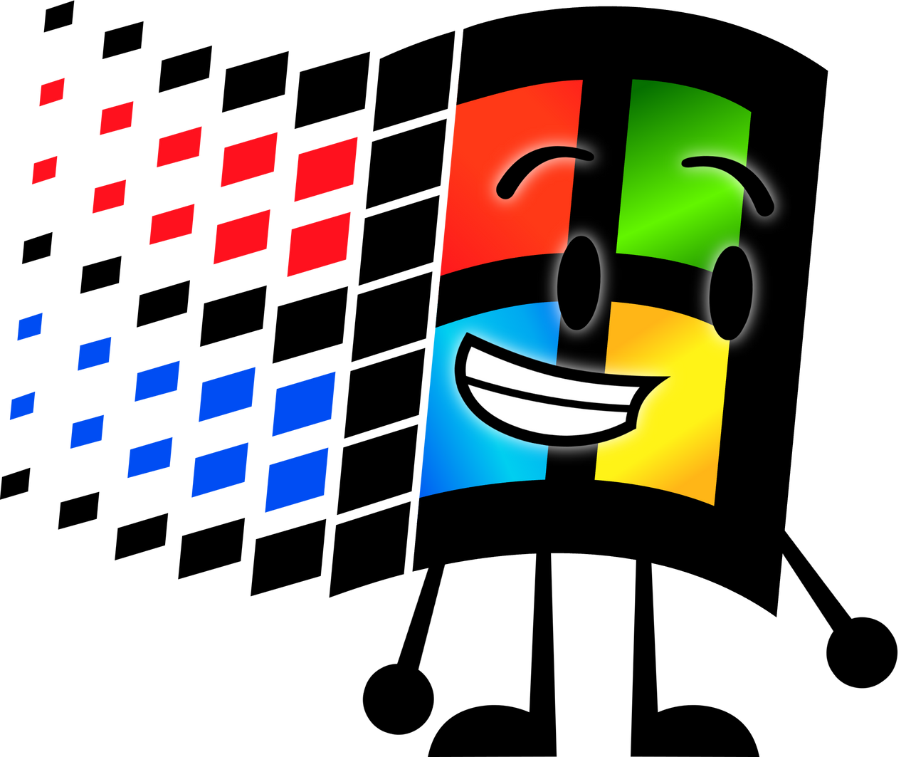 Bfdi Server (BFDI) Windows NT 5.0 Beta 1 Pose by SextoThePowerPointer on DeviantArt