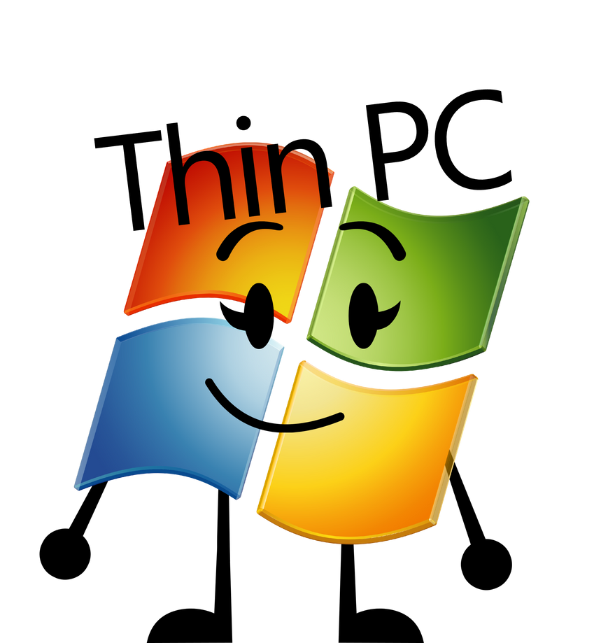 (BFDI) Windows Thin PC Pose (With Eyes Shown) by SextoThePowerPointer ...