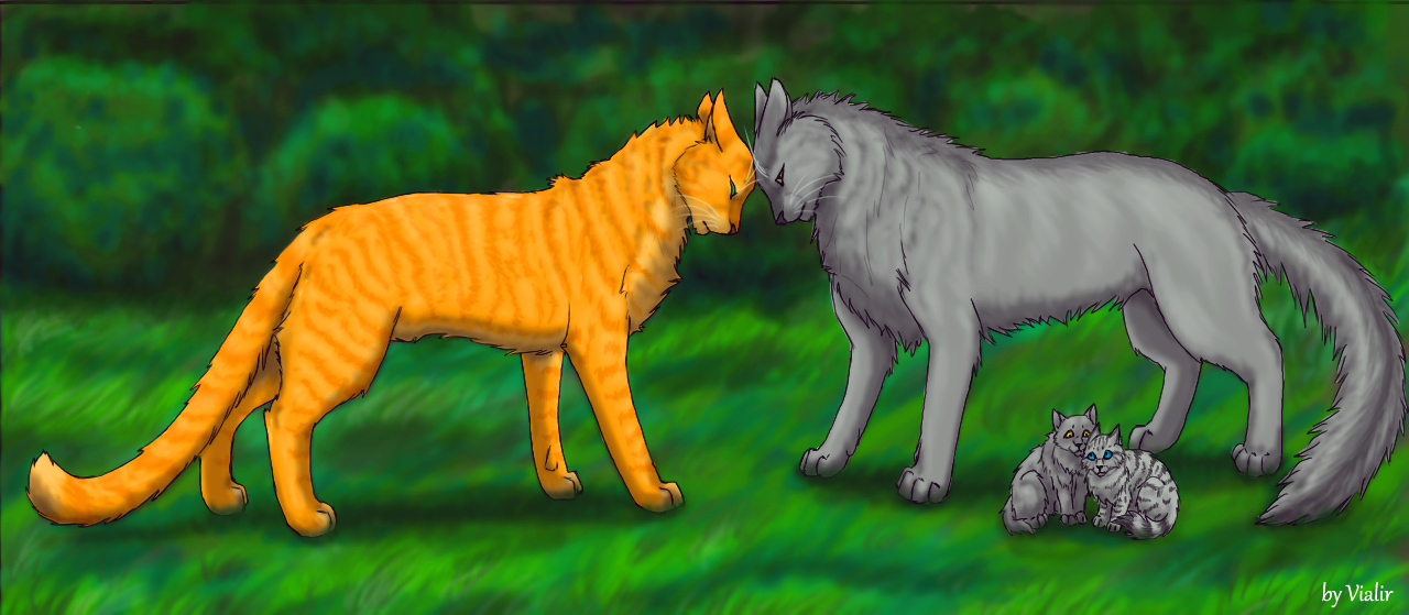 warrior cats firestar graystripe and ravenpaw