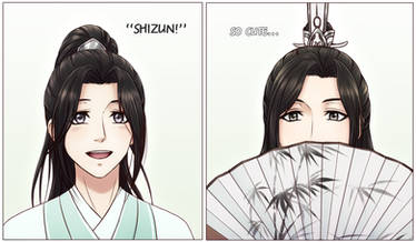 Luo Binghe and Shen Qingqiu