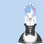 Rem (Re: Zero) Minimalistic