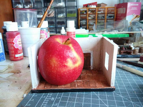 little apple room -  magritte tribute